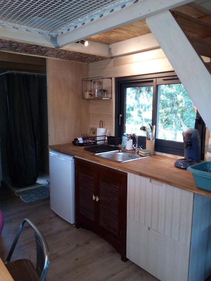 Отель Tiny House Nouvelle Annonce Boho Ocean Naujac-sur-Mer Экстерьер фото